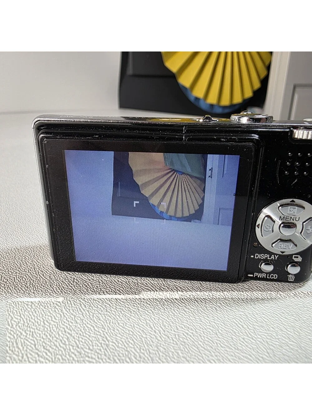 Panasonic Digital Camera Lumix DMC-FX8 5.0MP W/Battery SD Case Tested